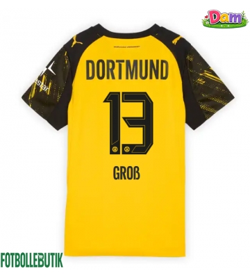 Borussia Dortmund Pascal Gross #13 Hemmatröja Kvinnor 2025-26 Kortärmad
